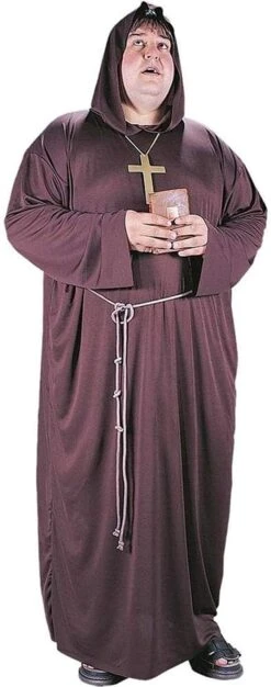 Fun World Plus Size Monk - Adult Costume