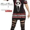 Fun World Ghost Face Jersey "Dress" - Adult Costume