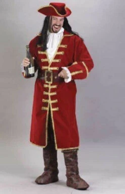 Fun World Captain Blackheart Pirate Costume