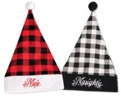 Fun World Naughty Or Nice - Santa Hat
