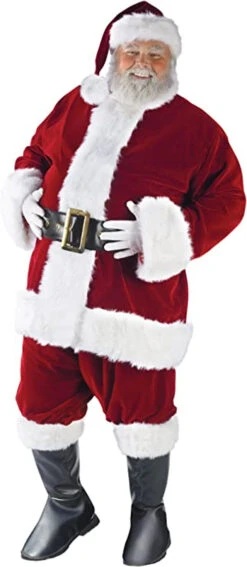 Fun World Ultra Velvet Santa Suit