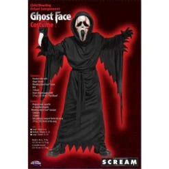 Fun World Bleeding Ghost Face Costume - Child