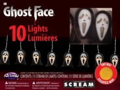 Fun World Ghost Face 10 Lights