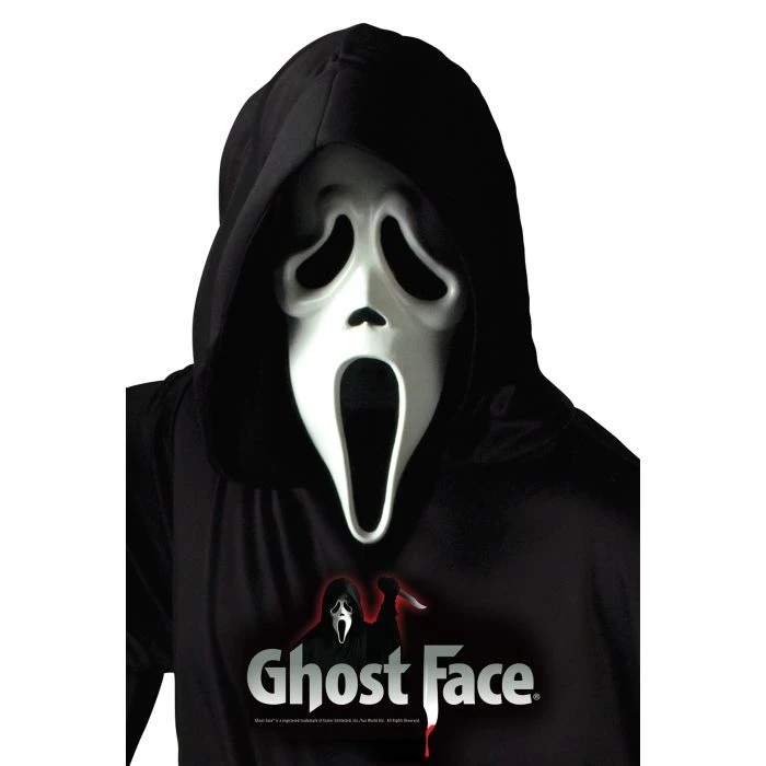 Fun World Ghost Face® Mask W/ Shroud