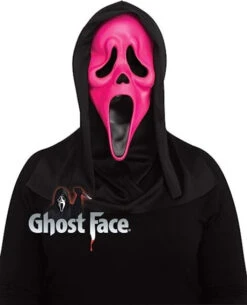 Fun World Florescent - Ghost Face Mask