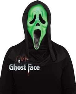 Fun World Florescent - Ghost Face Mask -Fun World 9207 G