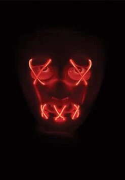 Fun World Illumo Light-Up Mask -Fun World 93346 WR