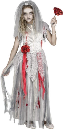 Fun World Zombie Bride Child Costume