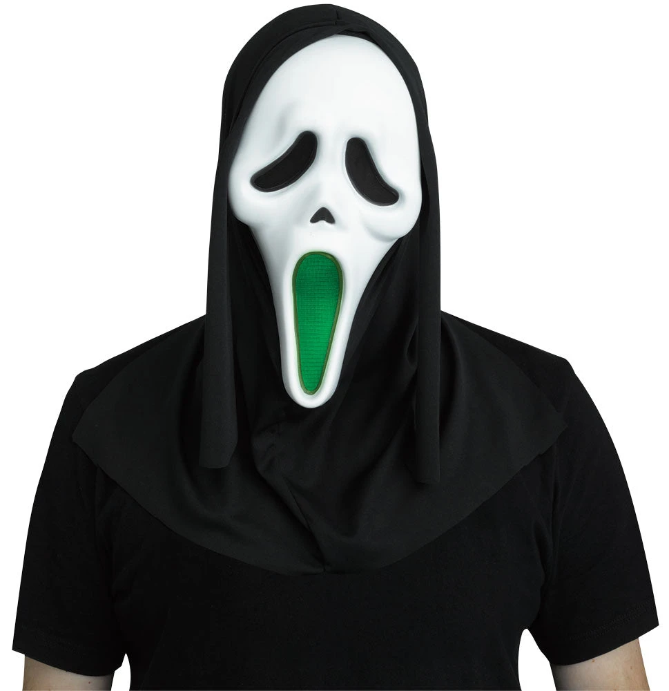 Fun World Fade In & Out Ghost Face Mask 1 Fun World Fade In & Out Ghost Face Mask