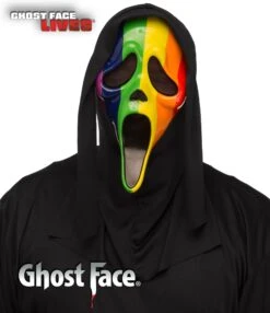 Fun World Scream: Ghost Face Pride Mask