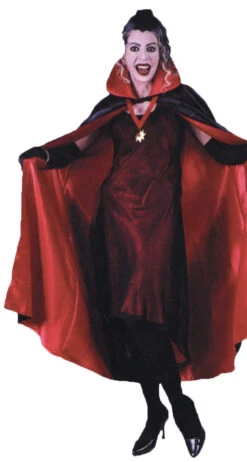 Fun World Cape 56in Deluxe Red & Black
