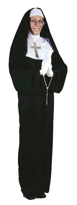 Fun World Nun Adult Costume, Plus Size