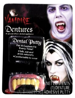 Fun World Big Bubba Vampire Teeth Dentures