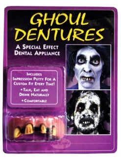 Fun World Big Bubba Ghoul Teeth Dentures