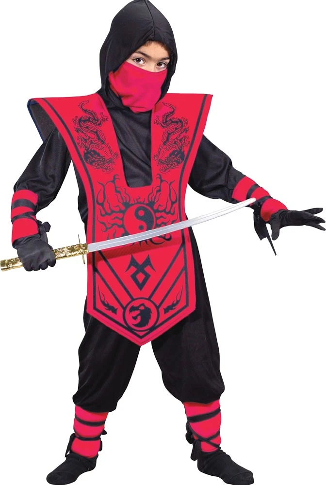 Fun World Ninja Complete Child Costume 2 Fun World Ninja Complete Child Costume - Image 2