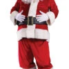 Fun World Santa Suit Rich Velvet Adult Costume