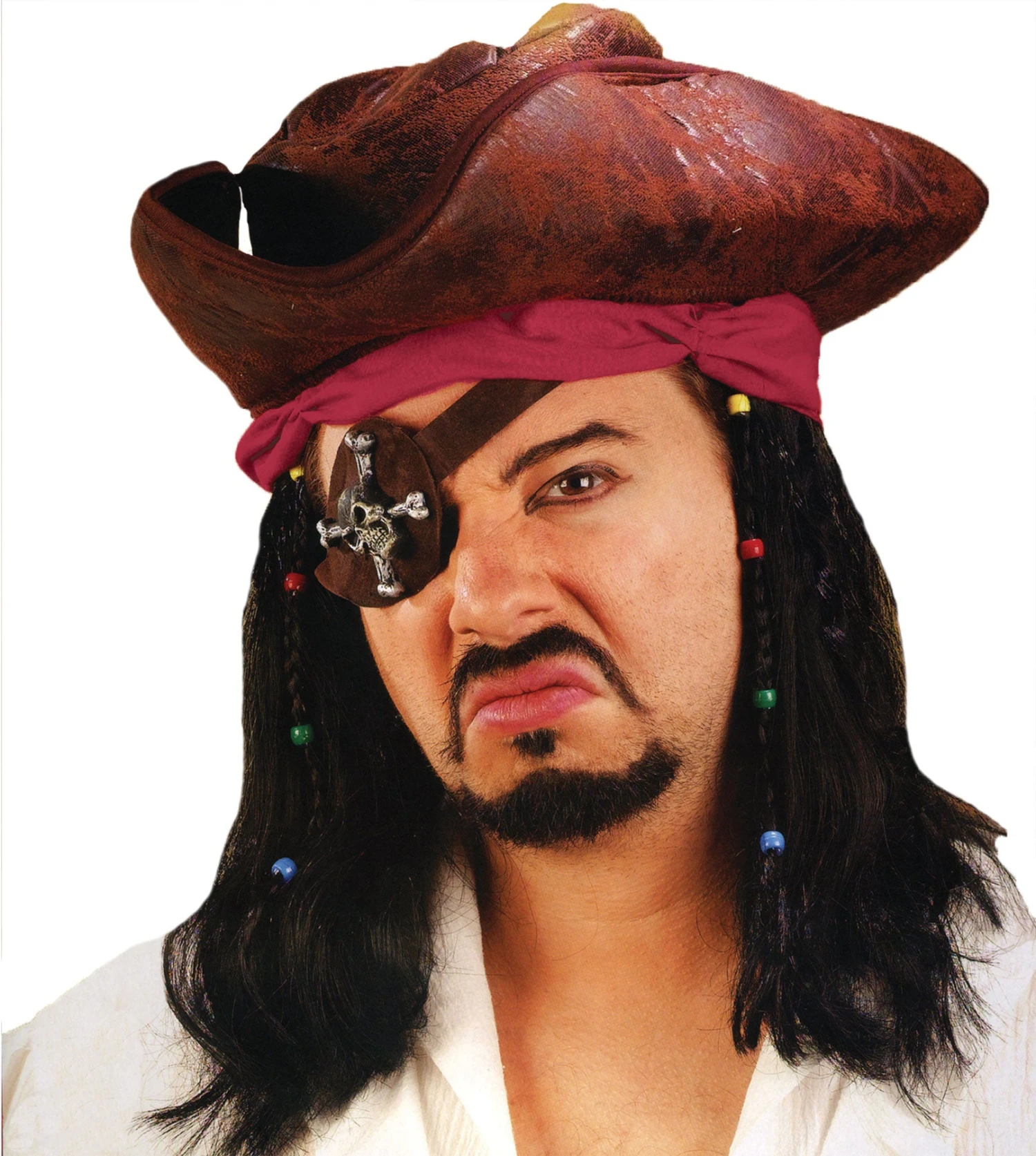 Fun World Wig 30 Inch Carribean Pirate 1 Fun World Wig 30 Inch Carribean Pirate