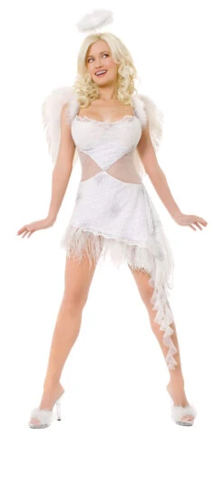 Fun World Women's Playboy Hefs Angel Costume