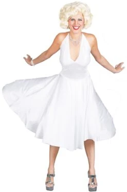 Fun World Women's Marilyn Monroe Deluxe Costume