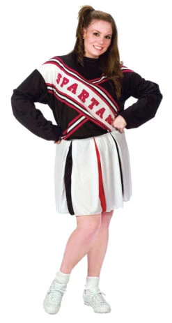 Fun World Cheerleader Spartan Saturday Night Live Plus Size Women's Costume