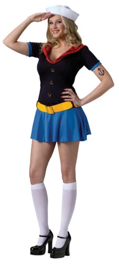 Fun World Women's Sexy Popeye Costume