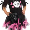 Fun World Sally Skully Toddler Costume, 3T-4T