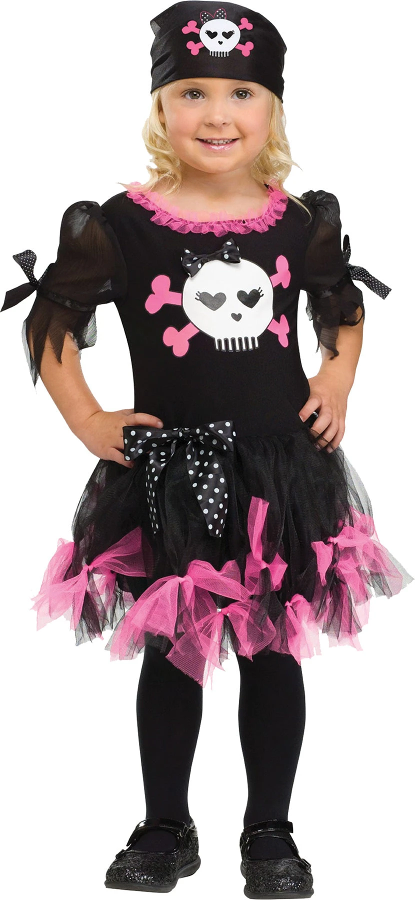 Fun World Sally Skully Toddler Costume, 3T-4T 1 Fun World Sally Skully Toddler Costume, 3T-4T
