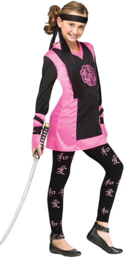 Fun World Dragon Ninja Girl Child Costume