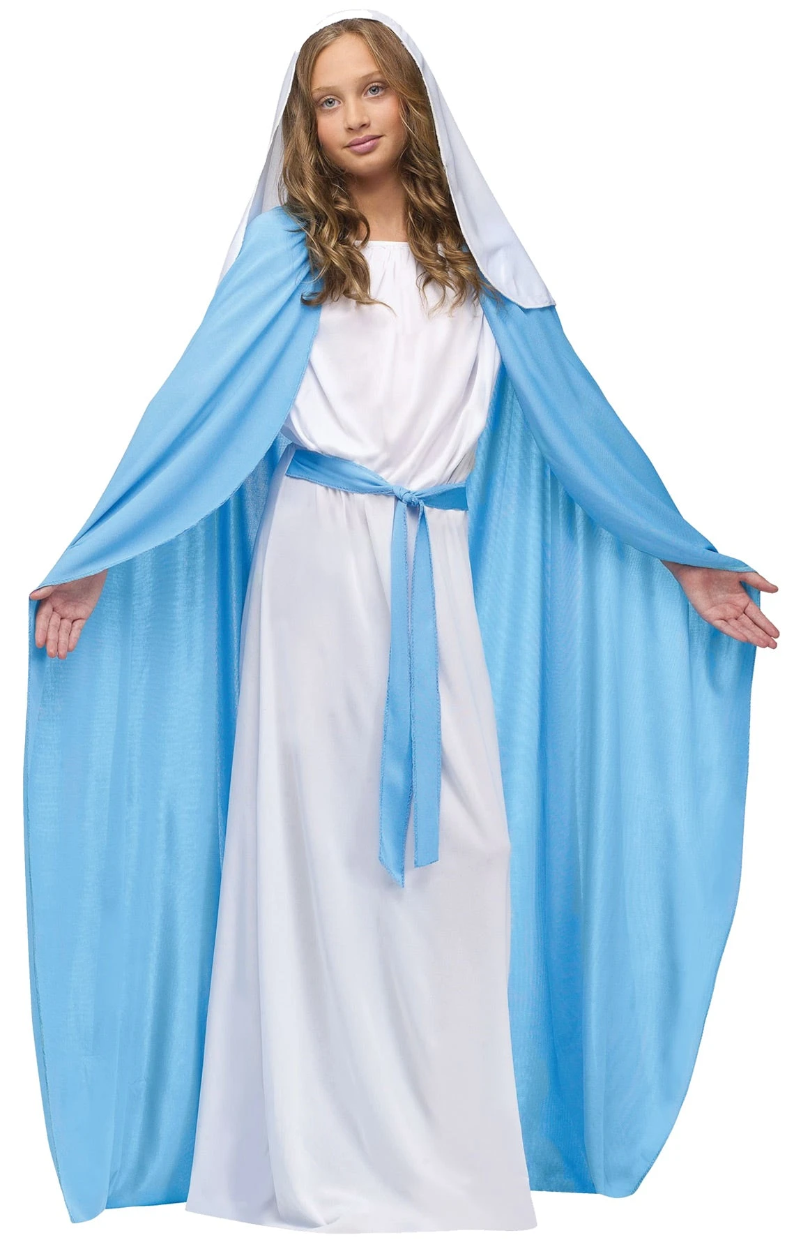 Fun World Mary Nativity Child Costume 1 Fun World Mary Nativity Child Costume