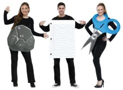 Fun World Rock Paper Scissors Adult Costume