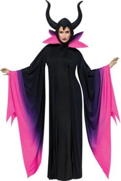Fun World Maleficent Evil Queen Robe & Horns