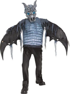 Fun World Ice Dragon Child Costume And Mask