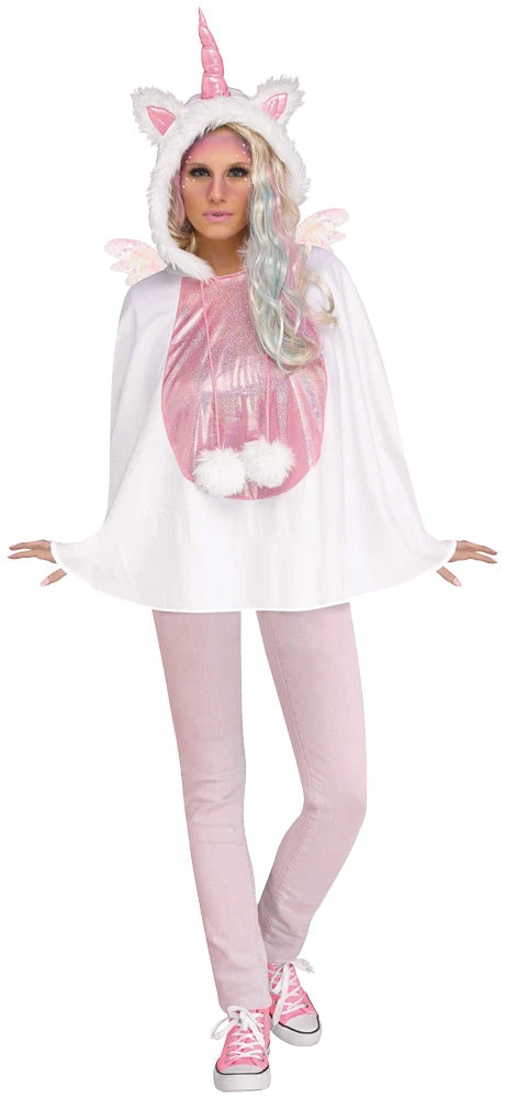 Fun World Poncho Adult Unicorn 1 Fun World Poncho Adult Unicorn