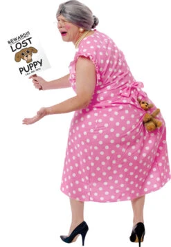 Fun World Lost Puppy Grandma Funny Adult Costume