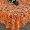Fun World Halloween Cobweb Tablecloth