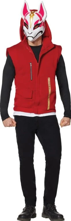 Fun World Fortnite Drift Adult Costume And Mask