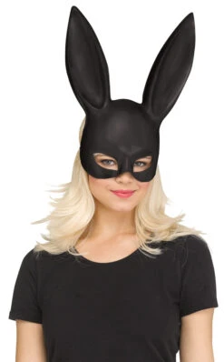 Fun World Bunny Rabbit Women's Mask Black