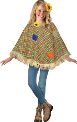 Fun World Scarecrow Sweet Child Poncho