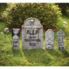 Fun World Tombstone 4 Piece Set Foam Props Decor