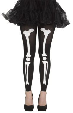 Fun World Adult Footless White Bone Tights