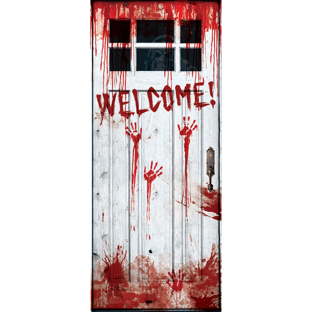 Fun World Welcome Door Cover 72 X 30in 1 Fun World Welcome Door Cover 72 X 30in