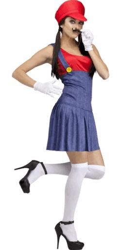 Fun World Pretty Plumber Red