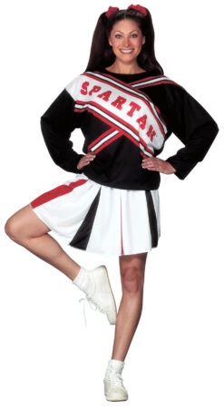 Fun World Women's Spartan Cheerleader Costume - Saturday Night Live