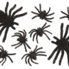 Fun World Spider Family 8 Card Black Fuzzy