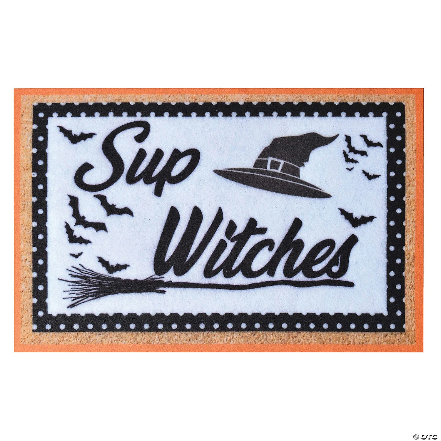Fun World Funny Halloween Doormat "Sup Witches" 1 Fun World Funny Halloween Doormat "Sup Witches"