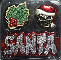 Fun World Bling Santa Rings - Santa