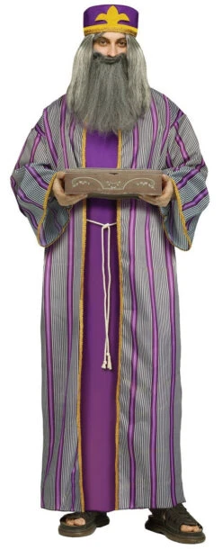 Fun World Purple Wise Man Adult Costume