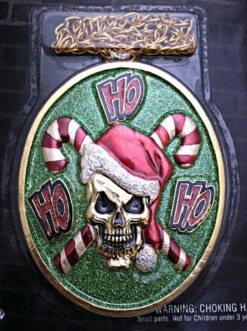 Fun World Bling Santa Medallion