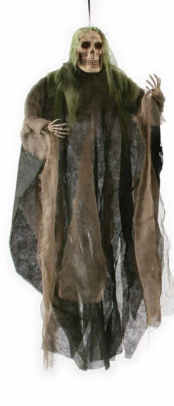 Fun World 36" Reaper With Green Shroud Decor