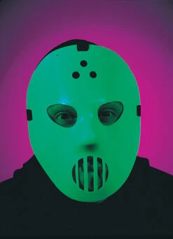 Fun World Glow-In-The-Dark Goalie Mask
